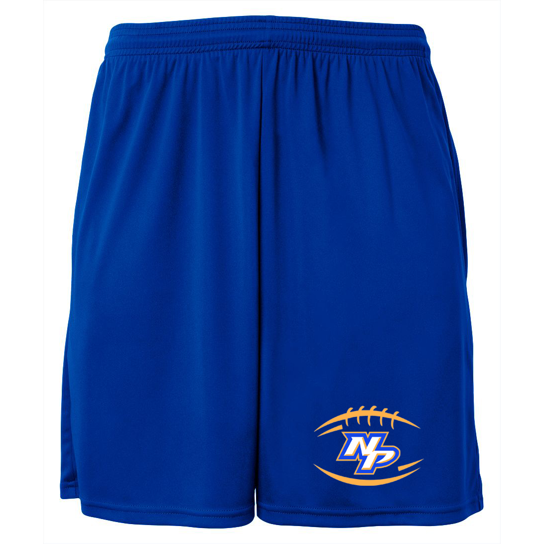 North Providence Jets Football Cooling 7" Performance Shorts with Pockets