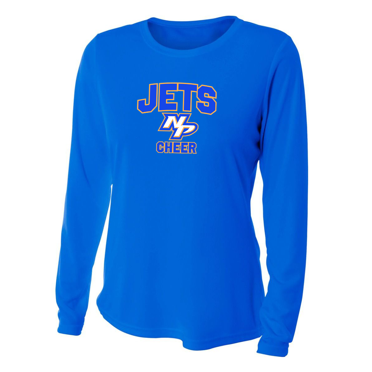 North Providence Jets Cheerleading Women's Long Sleeve Performance Crew