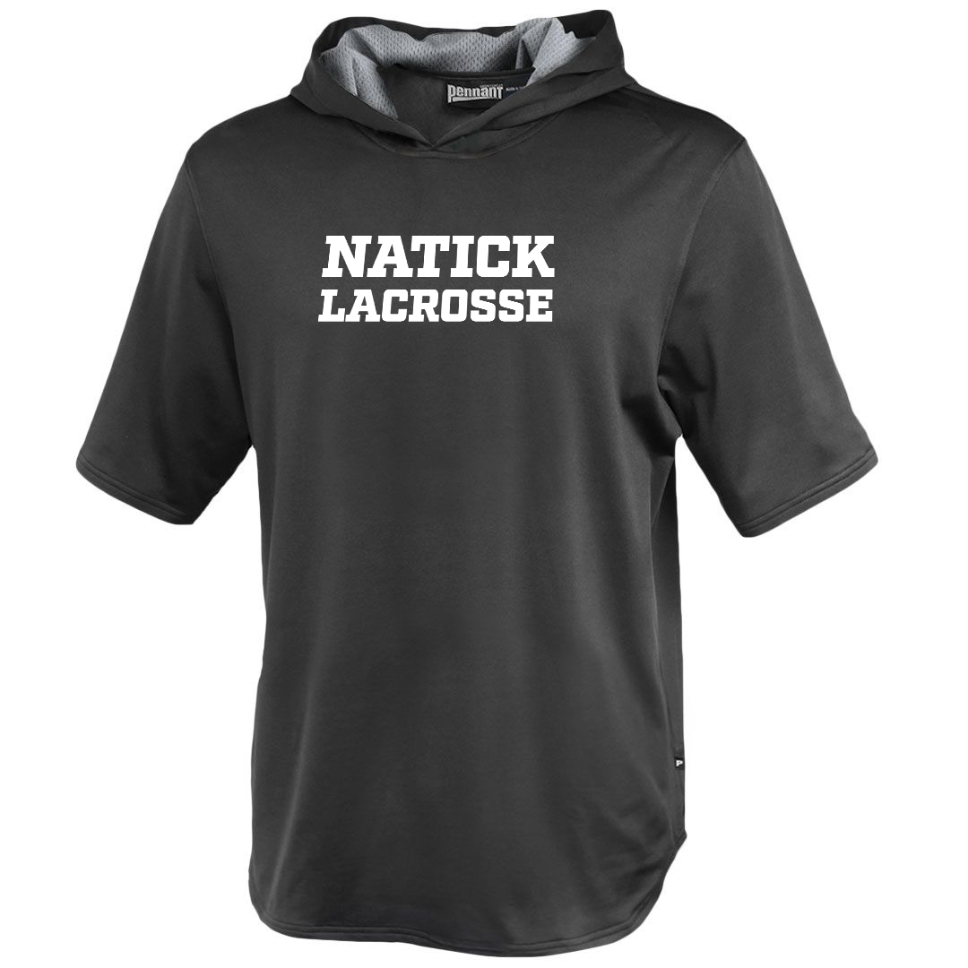 Natick Youth Lacrosse Short Sleeve Warmup Hoodie