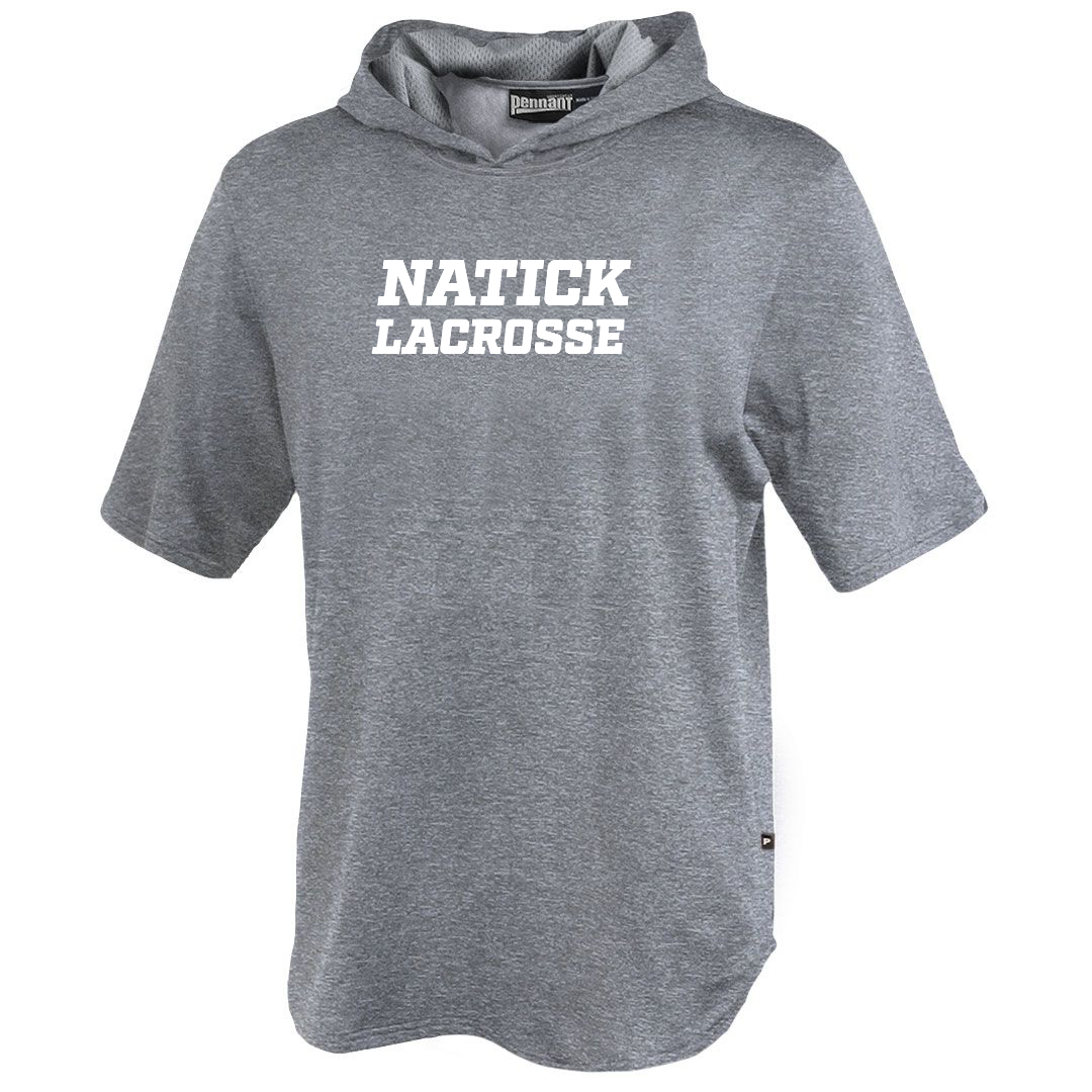 Natick Youth Lacrosse Short Sleeve Warmup Hoodie
