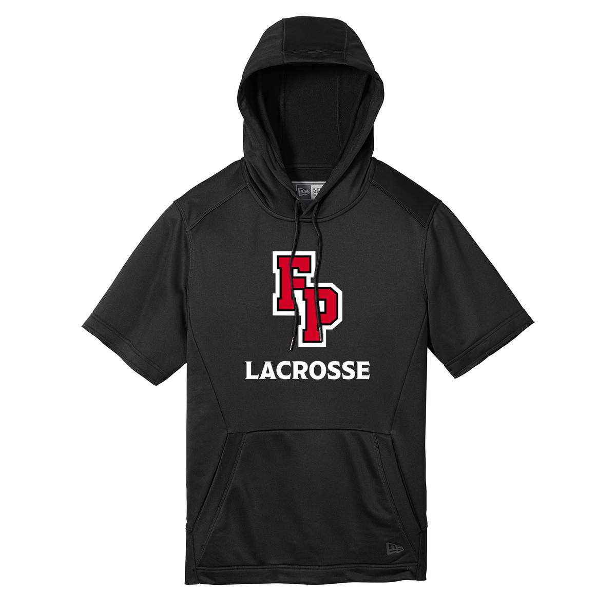 Floral Park Lacrosse New Era Performance Terry Short Sleeve Hoodie