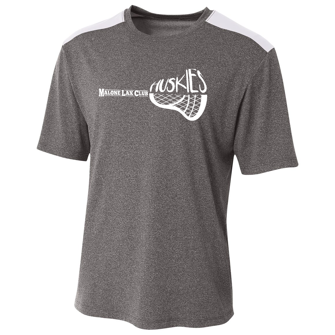 Malone Lacrosse Club A4 Tourney Heather S/S Colorblock