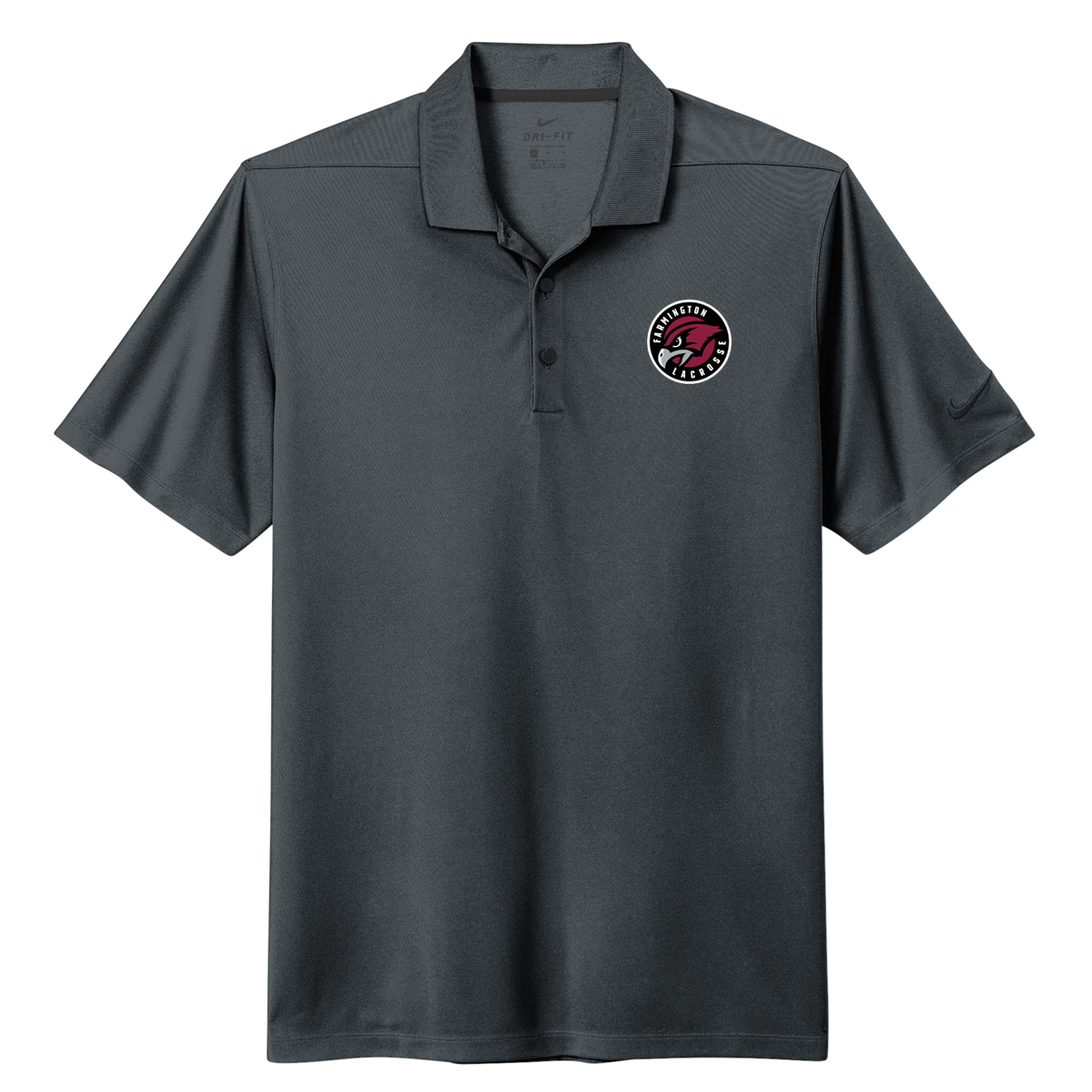 Farmington Lacrosse Nike Dri-FIT Micro Pique 2.0 Polo