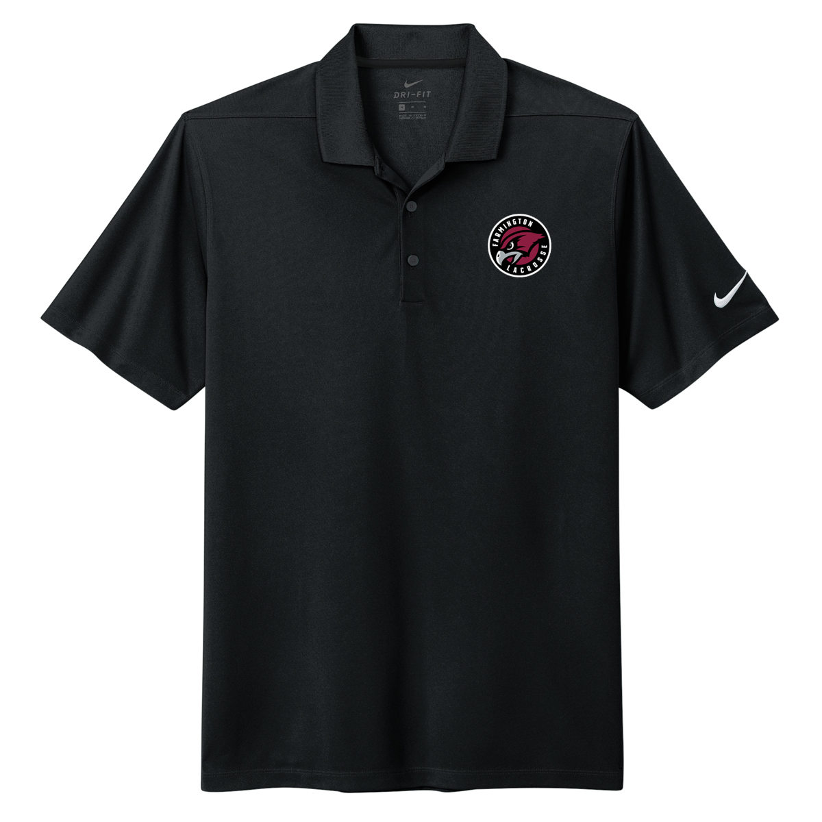 Farmington Lacrosse Nike Dri-FIT Micro Pique 2.0 Polo