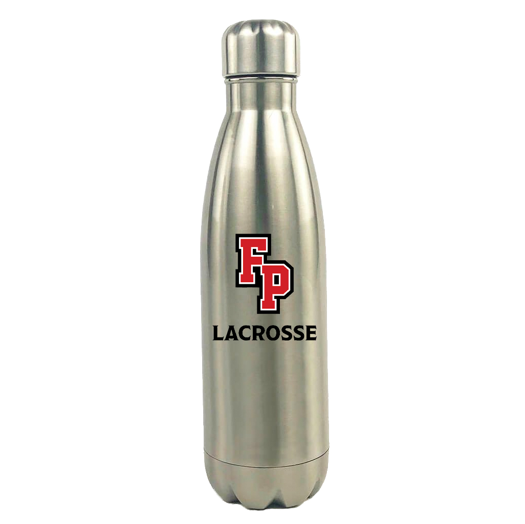 Floral Park Lacrosse Stainless Steel Water Bottle