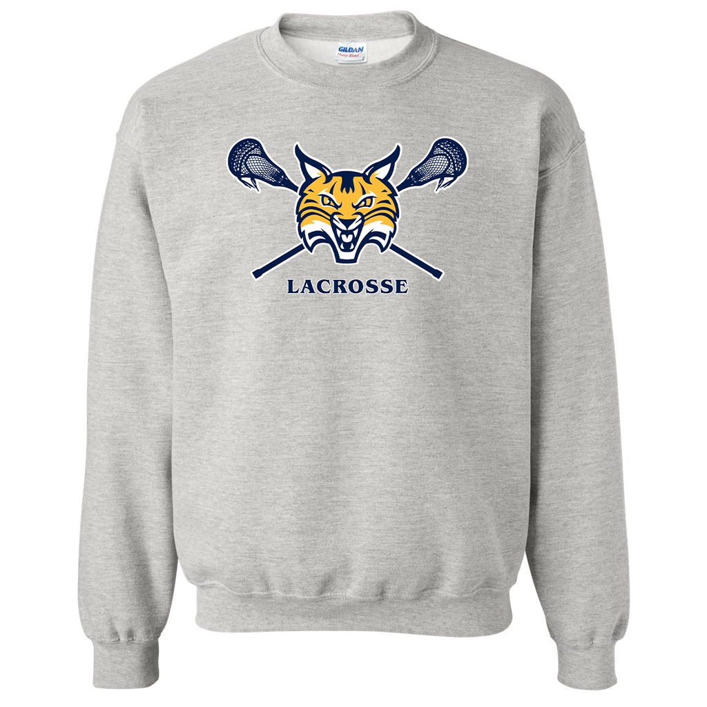 Quinnipiac Men's Lacrosse Heavy Blend Crewneck Blatant Team Store