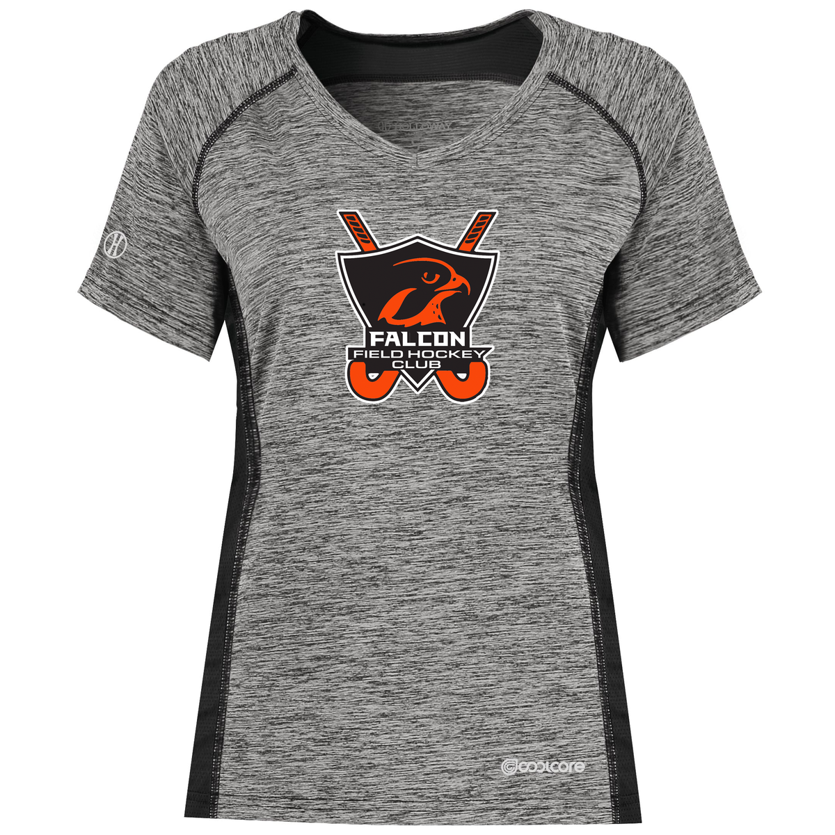 Falcon Field Hockey Club Ladies Electrify CoolCore Tee
