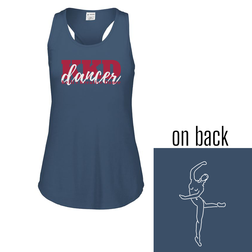 Kelli's Kreative Dancer Lux Tri-Blend Tank