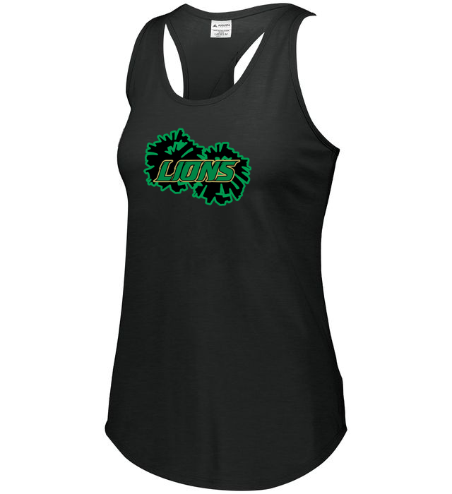Lanierland Lions Cheer Lux Tri-Blend Tank