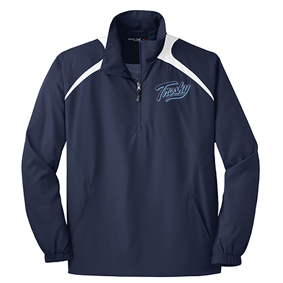 Trosky Baseball 1/2-Zip Wind Shirt