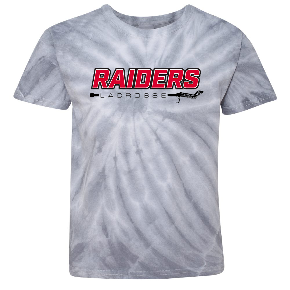PM Raiders Girls Lacrosse Tie-Dye Pinwheel T-Shirt