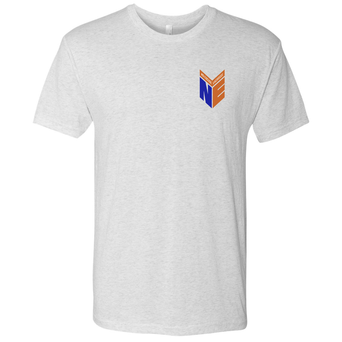 No Excuse Lacrosse Next Level Triblend Short Sleeve Crew