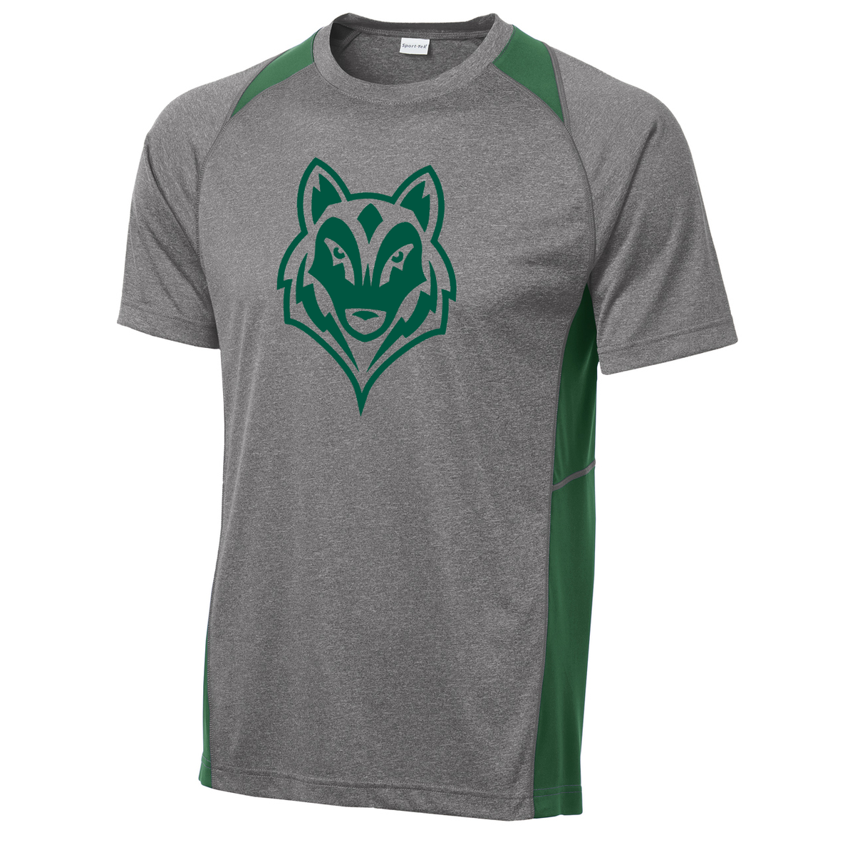 Malone Modified Lacrosse Club Heather Colorblock Tee