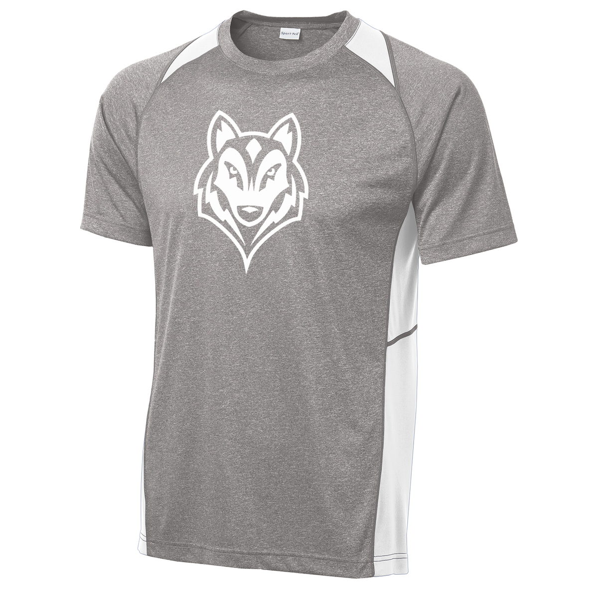 Malone Modified Lacrosse Club Heather Colorblock Tee