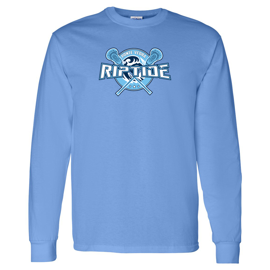 Ponte Vedra Riptide Lacrosse Gildan Ultra Cotton Long Sleeve Shirt