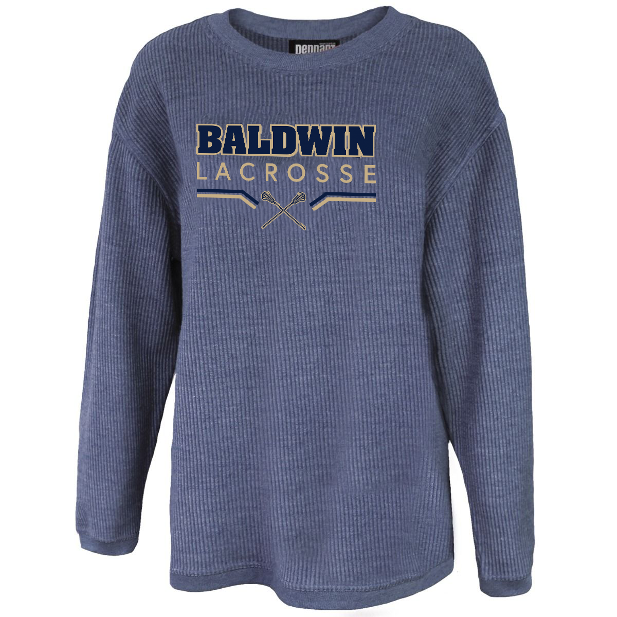 Baldwin HS Girls Lacrosse Washed Cord Crew