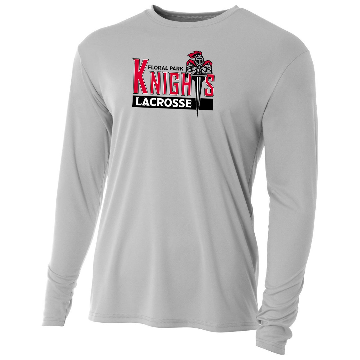 Floral Park Lacrosse A4 Cooling Performance L/S Crew