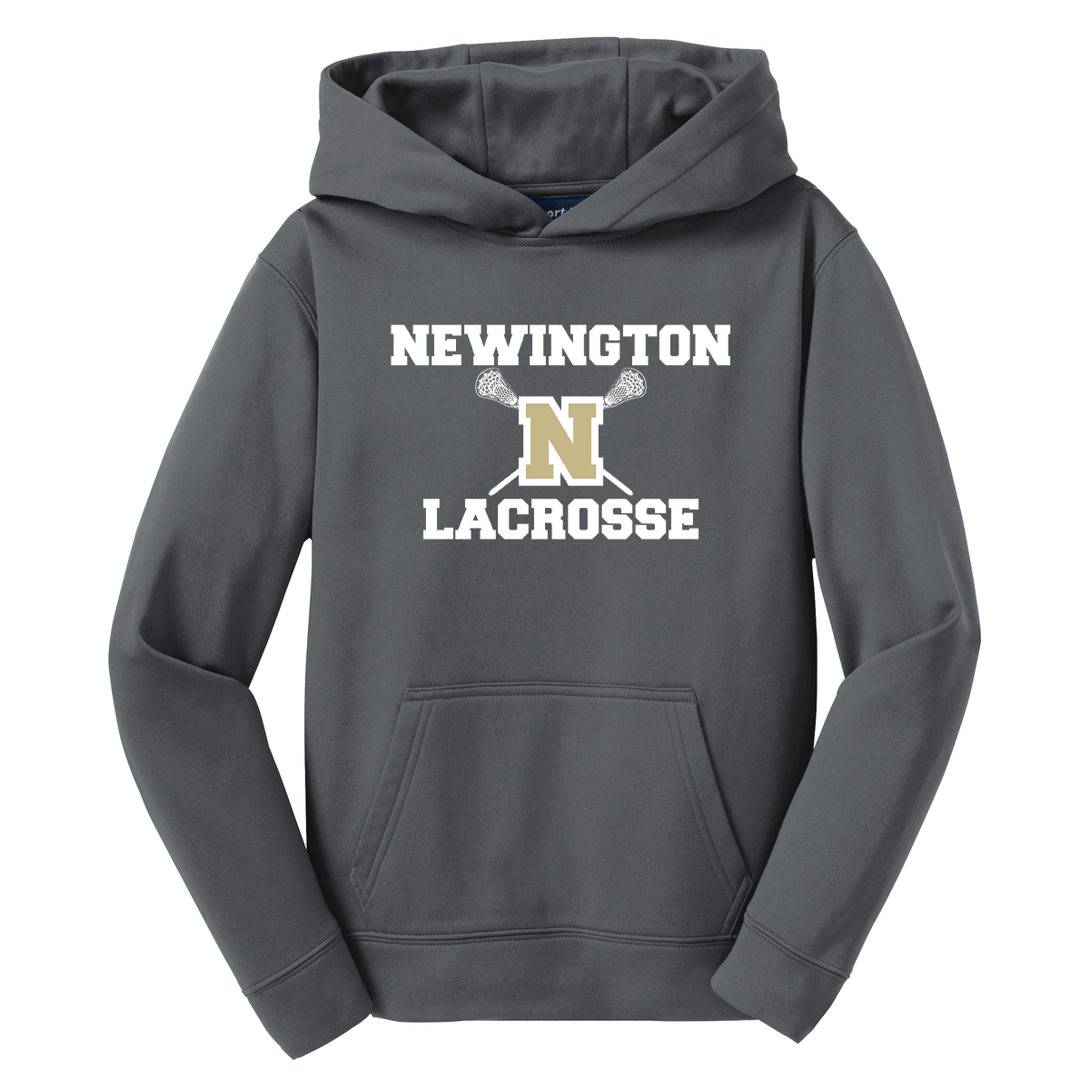Newington Youth Lacrosse Performance Fleece Hooded Sweatshirt