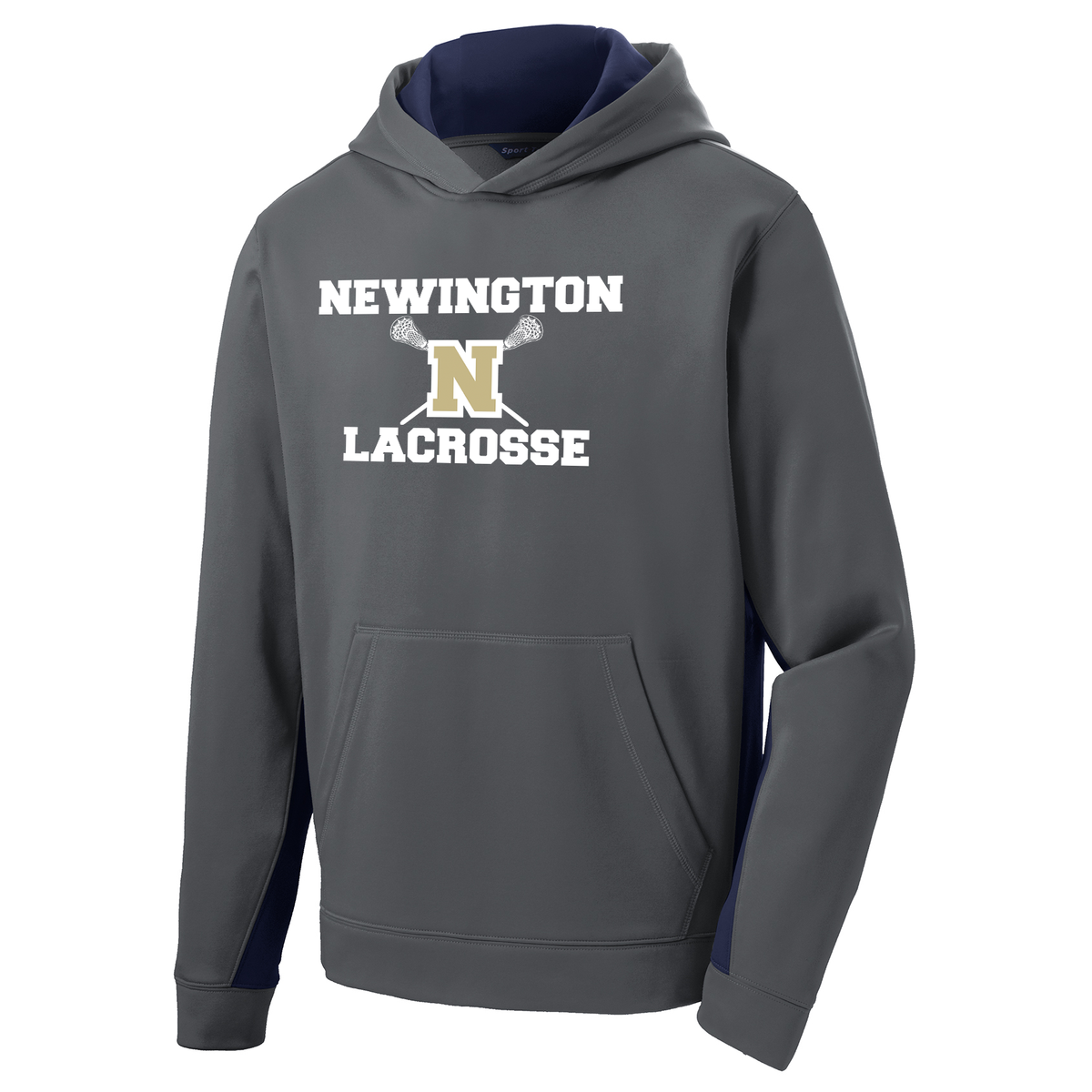 Newington Youth Lacrosse Youth Colorblock Hoodie