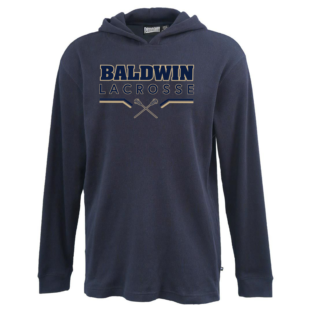 Baldwin HS Girls Lacrosse Pennant Thermal Hoodie