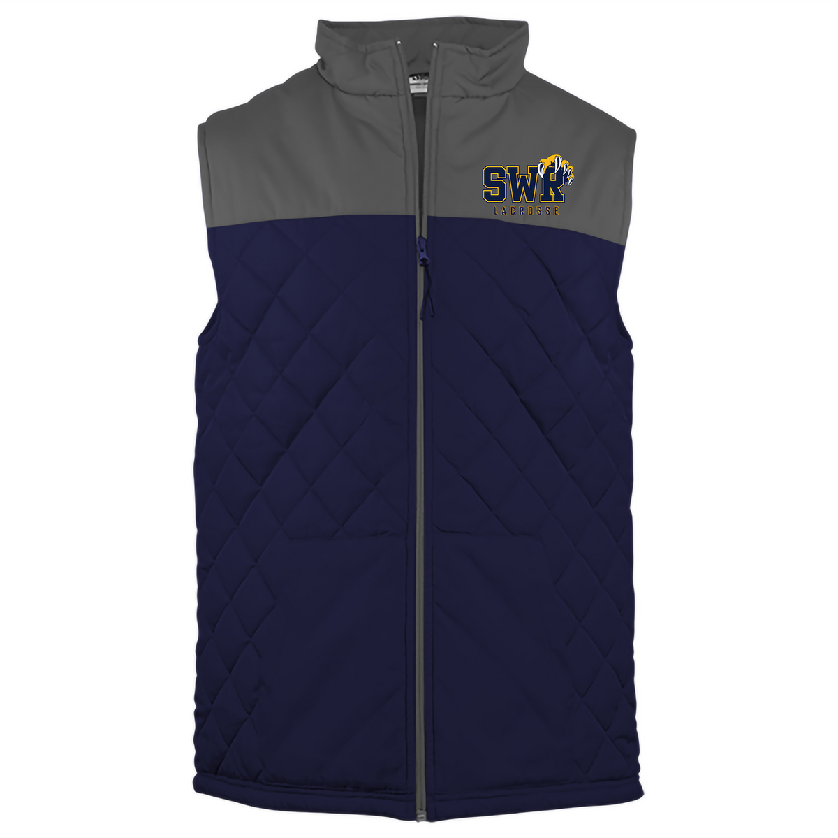Shoreham-Wading River HS Lacrosse Colorblock Quilted Vest