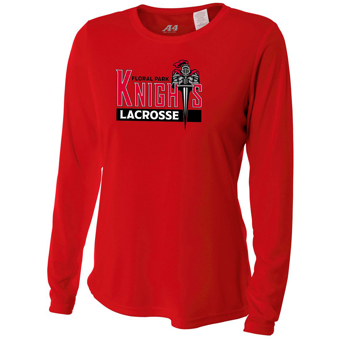 Floral Park Lacrosse A4 Women's Long Sleeve Performance Crew