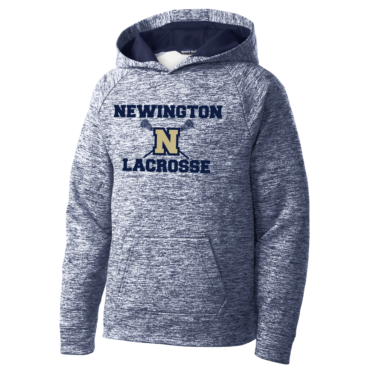 Newington Youth Lacrosse Electric Heather Fleece Hoodie