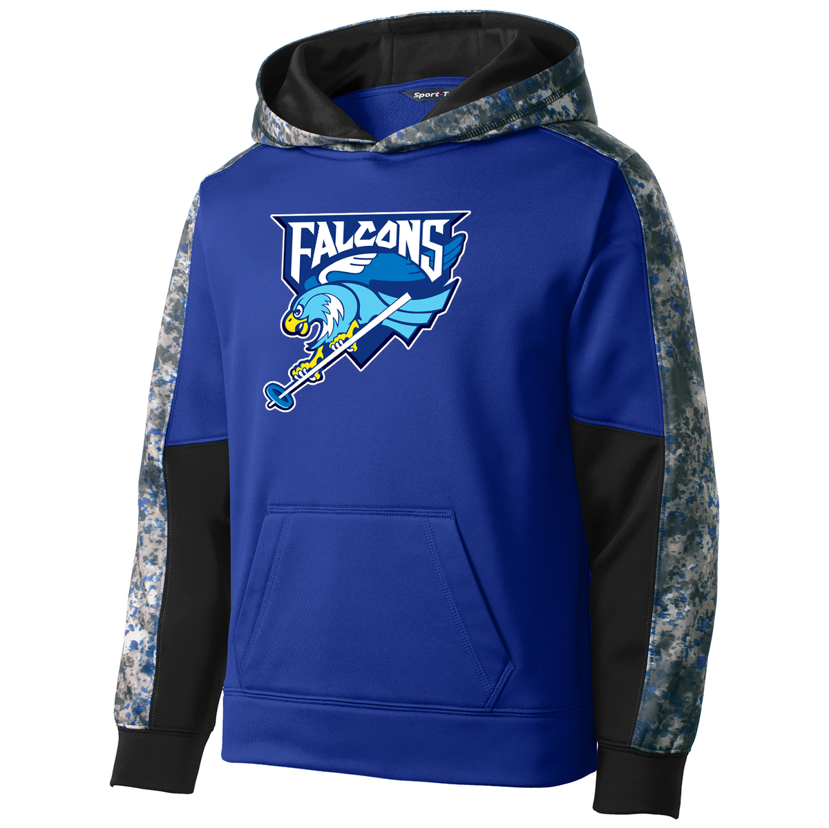 Falcons Ringettes Color Block Hoodie