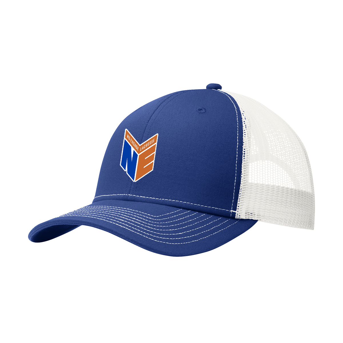 No Excuse Lacrosse Port Authority® Snapback Trucker Cap