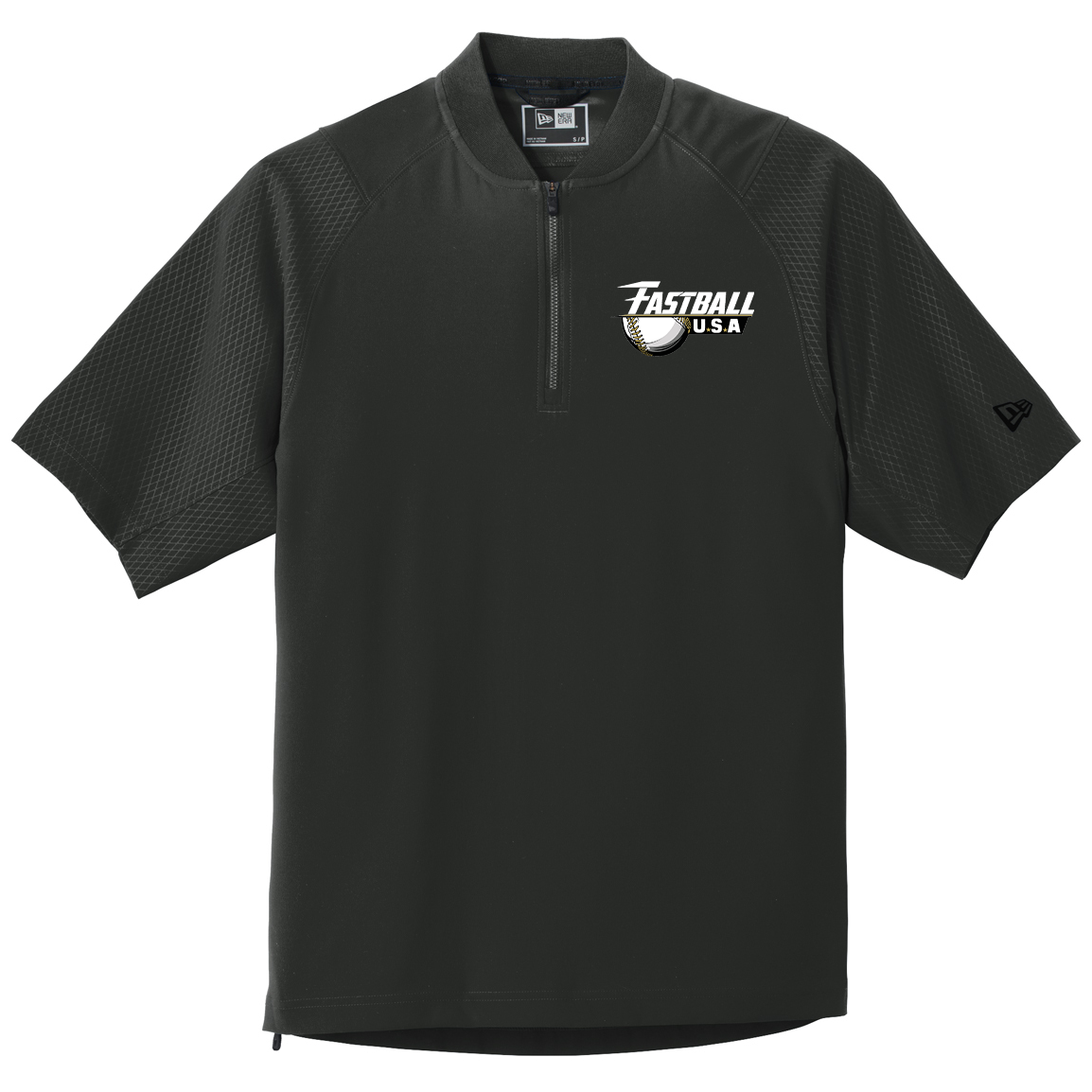 Team Fastball Baseball Cage Short Sleeve 1/4 Zip