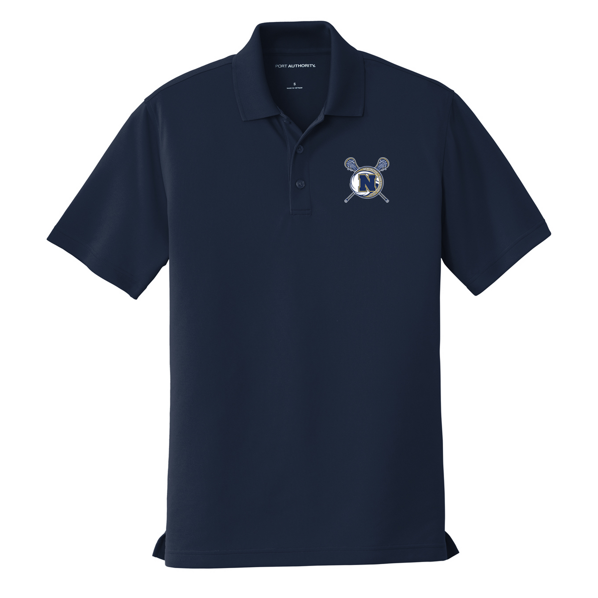 Newington High School Lacrosse Dry Zone Micro-Mesh Polo