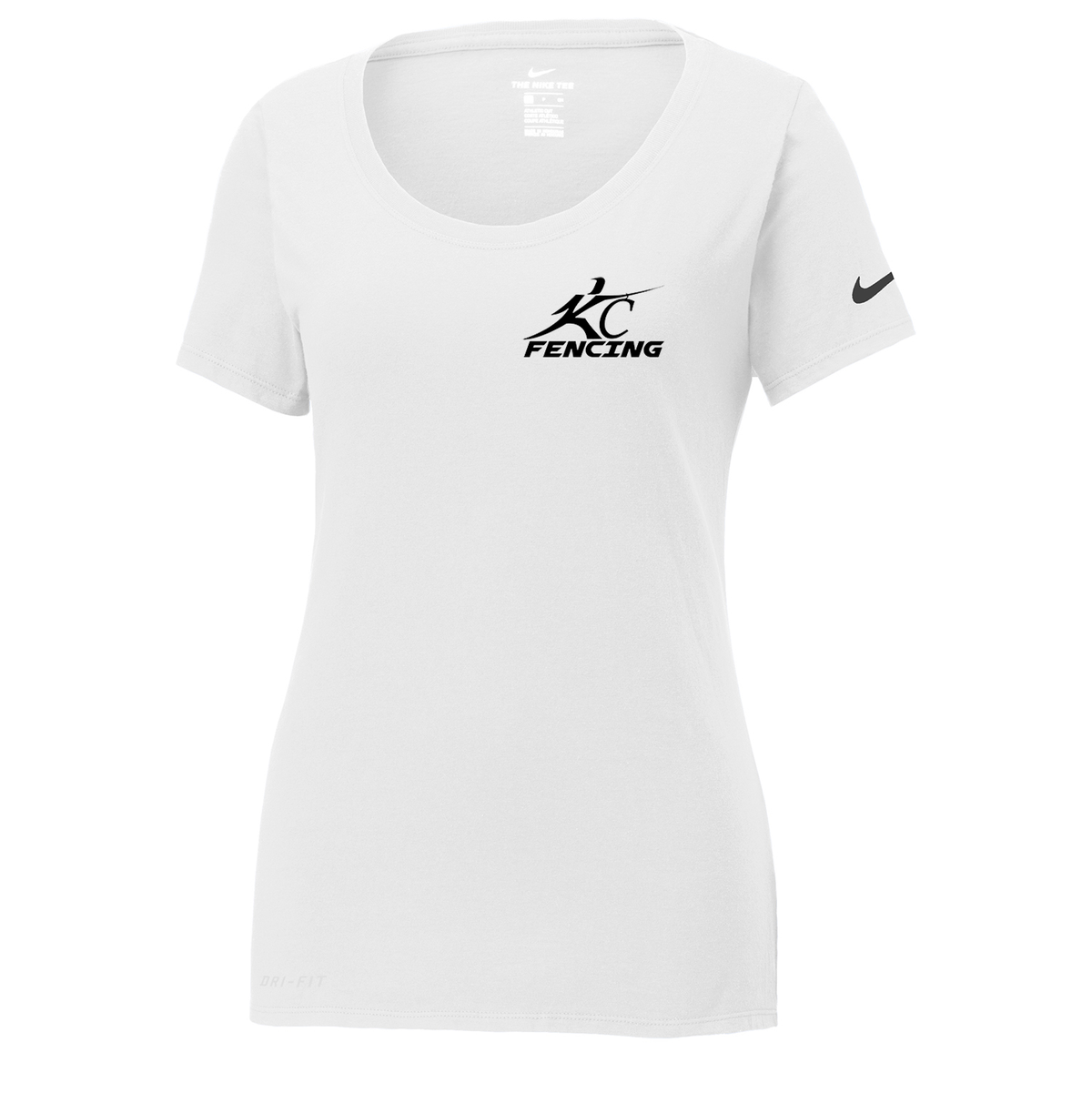 Kansas City Fencing Center Nike Ladies Dri-FIT Tee