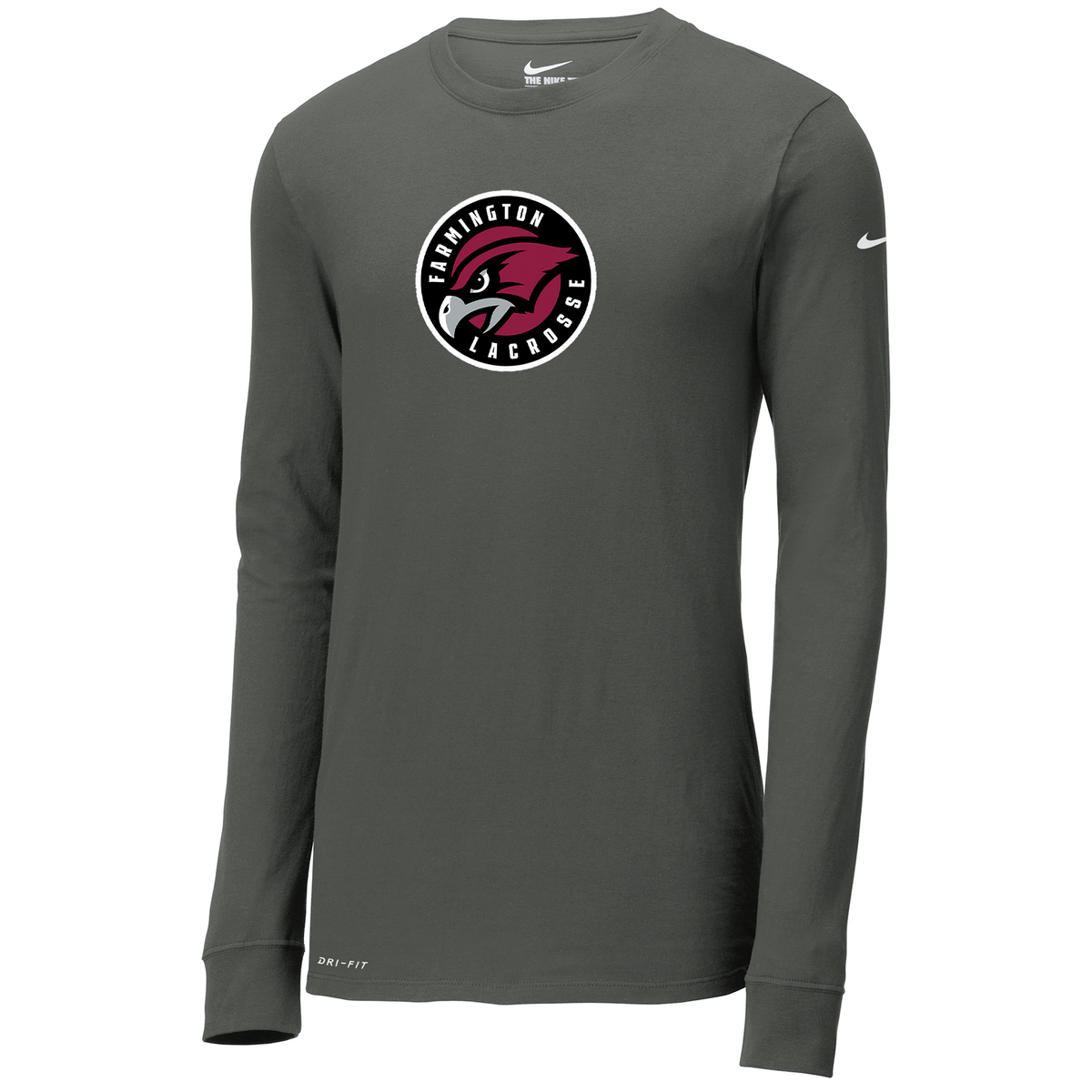Farmington Lacrosse Nike Dri-FIT Long Sleeve Tee
