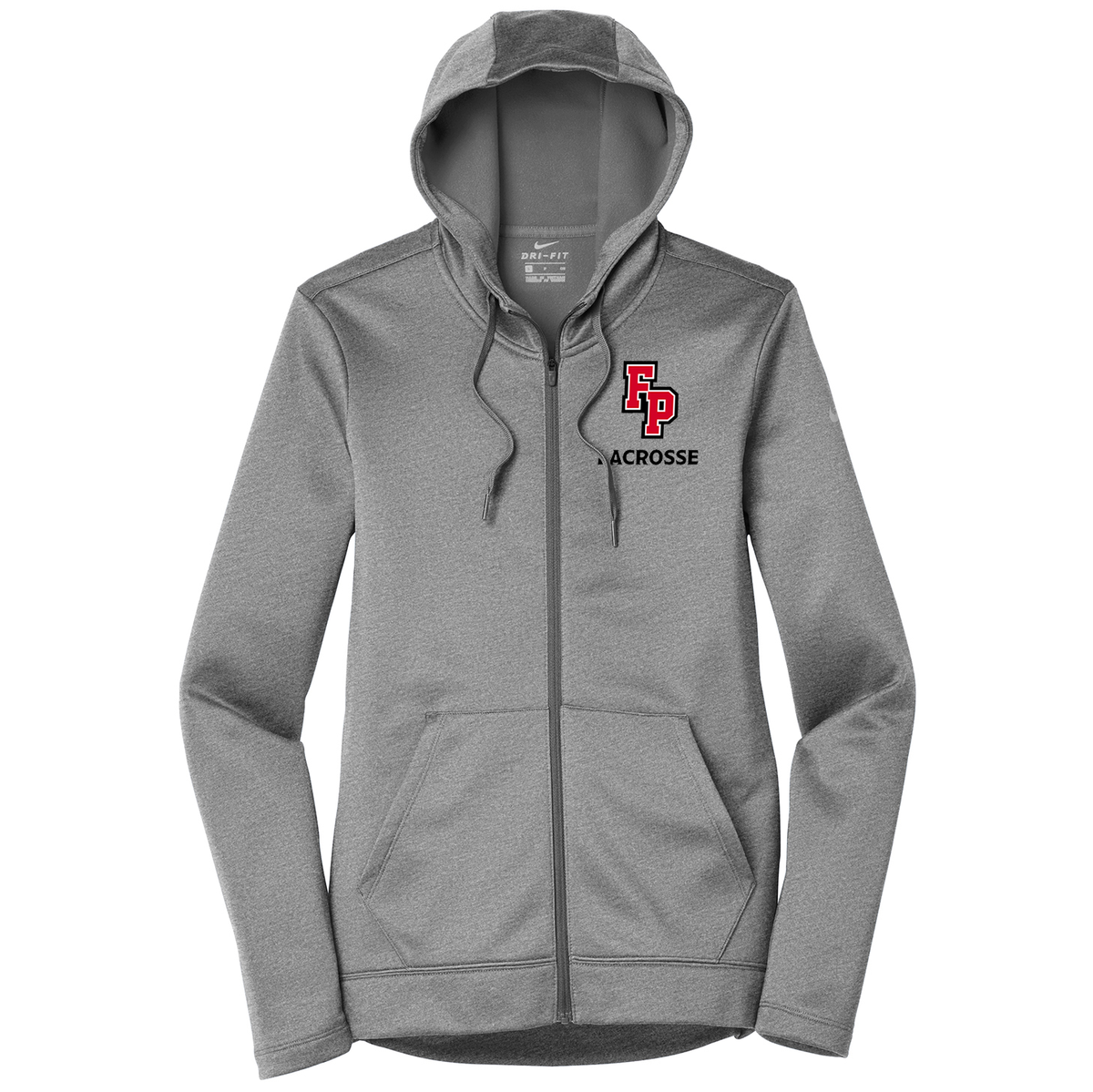 Floral Park Lacrosse Nike Ladies Therma-FIT Full Zip Hoodie