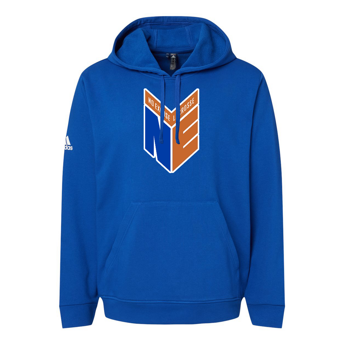 No Excuse Lacrosse Adidas Fleece Hooded Sweatshirt