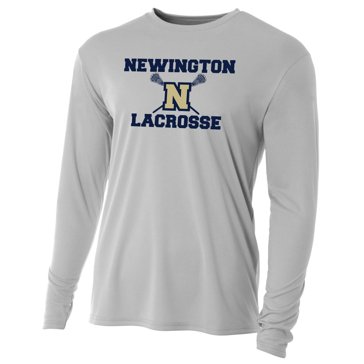 Newington Youth Lacrosse Cooling Performance Long Sleeve Crew