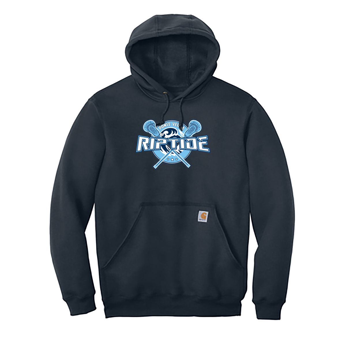 Ponte Vedra Riptide Lacrosse Carhartt Midweight Hooded Sweatshirt