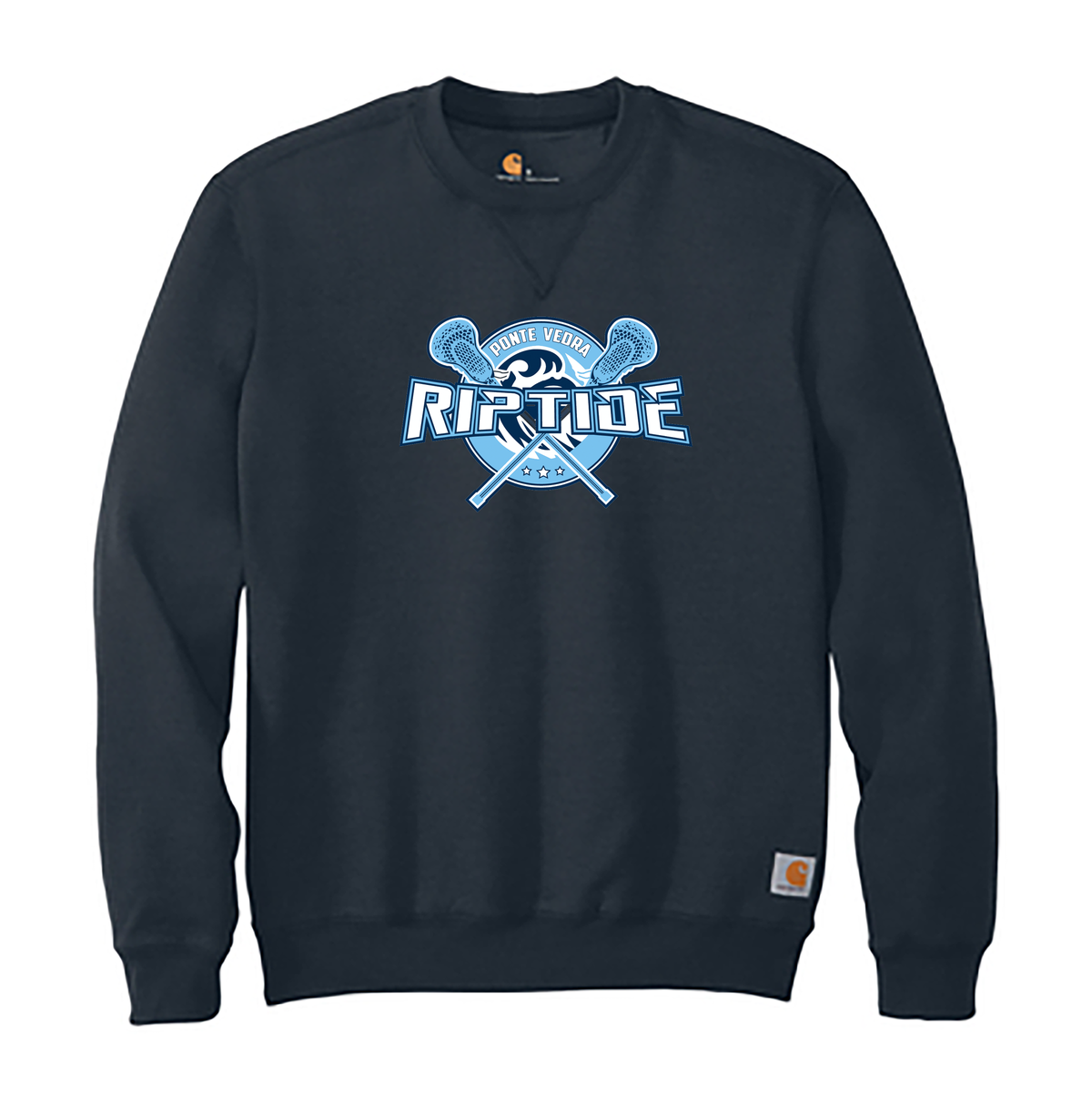 Ponte Vedra Riptide Lacrosse Carhartt Midweight Crewneck