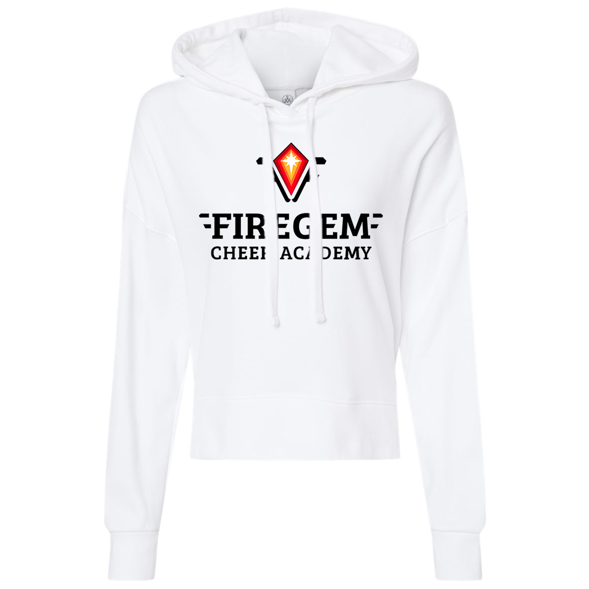 Firegem Cheer Academy Women's Eco Washed Terry Hooded Sweatshirt
