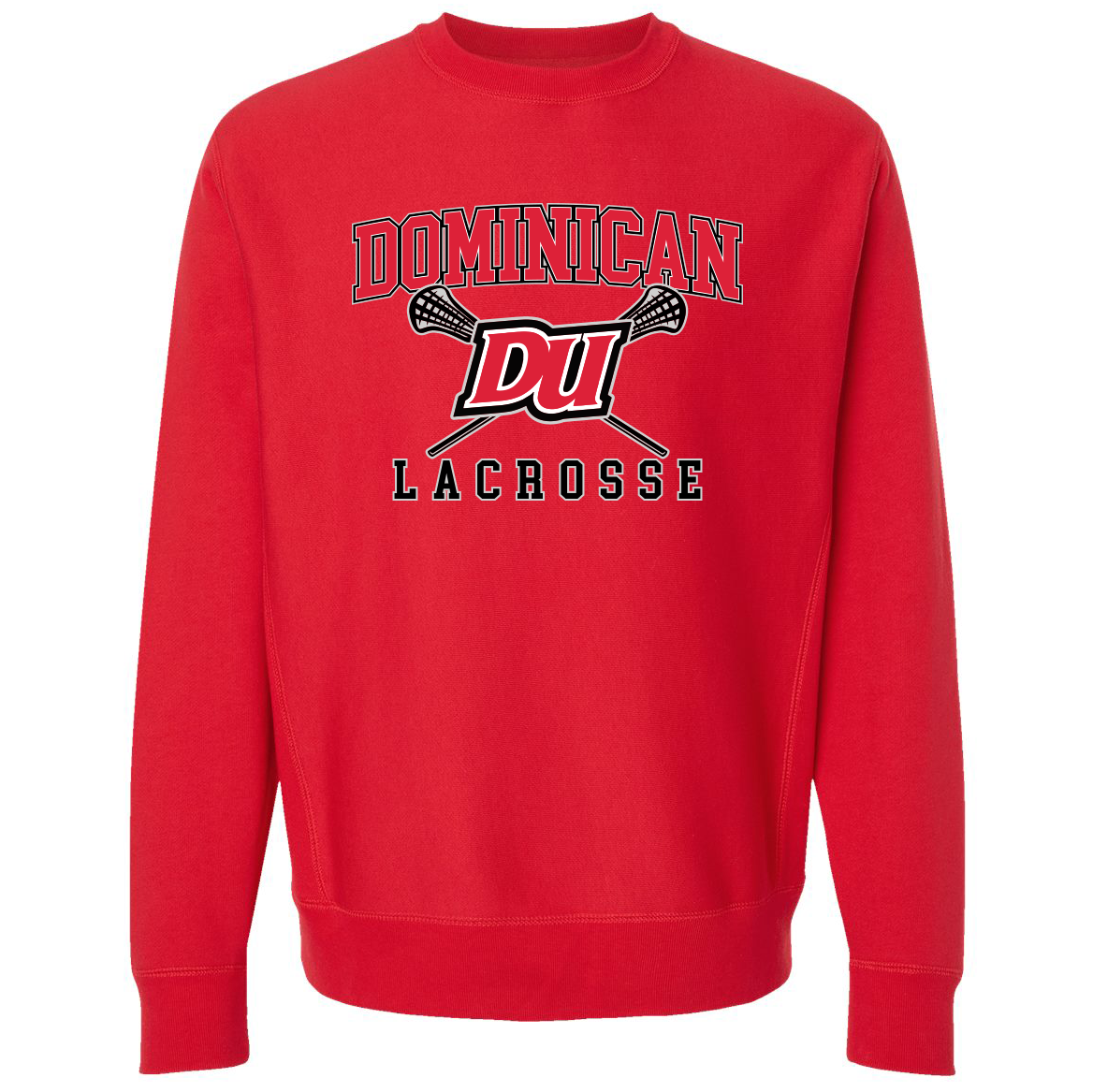 Dominican College Lacrosse Premium Heavyweight Crew Neck