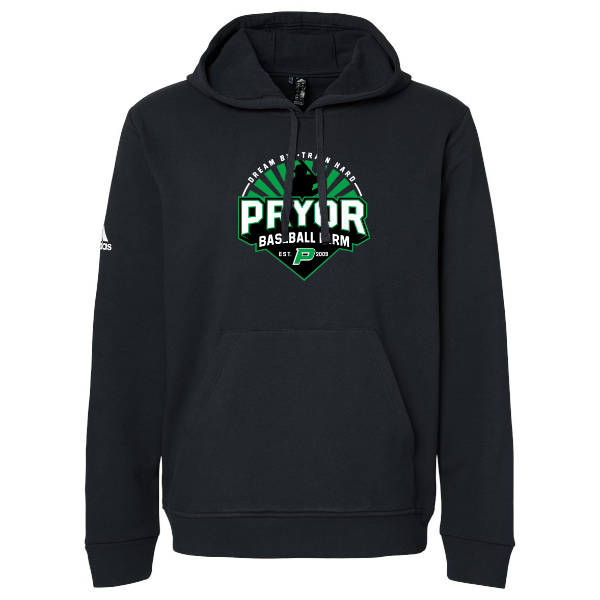 Pryor Baseball Farm Adidas Fleece Hooded Sweatshirt