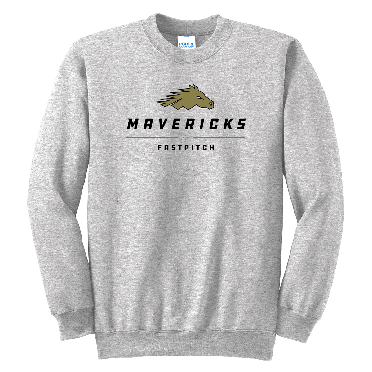 Mavs Fastpitch Crew Neck Sweater