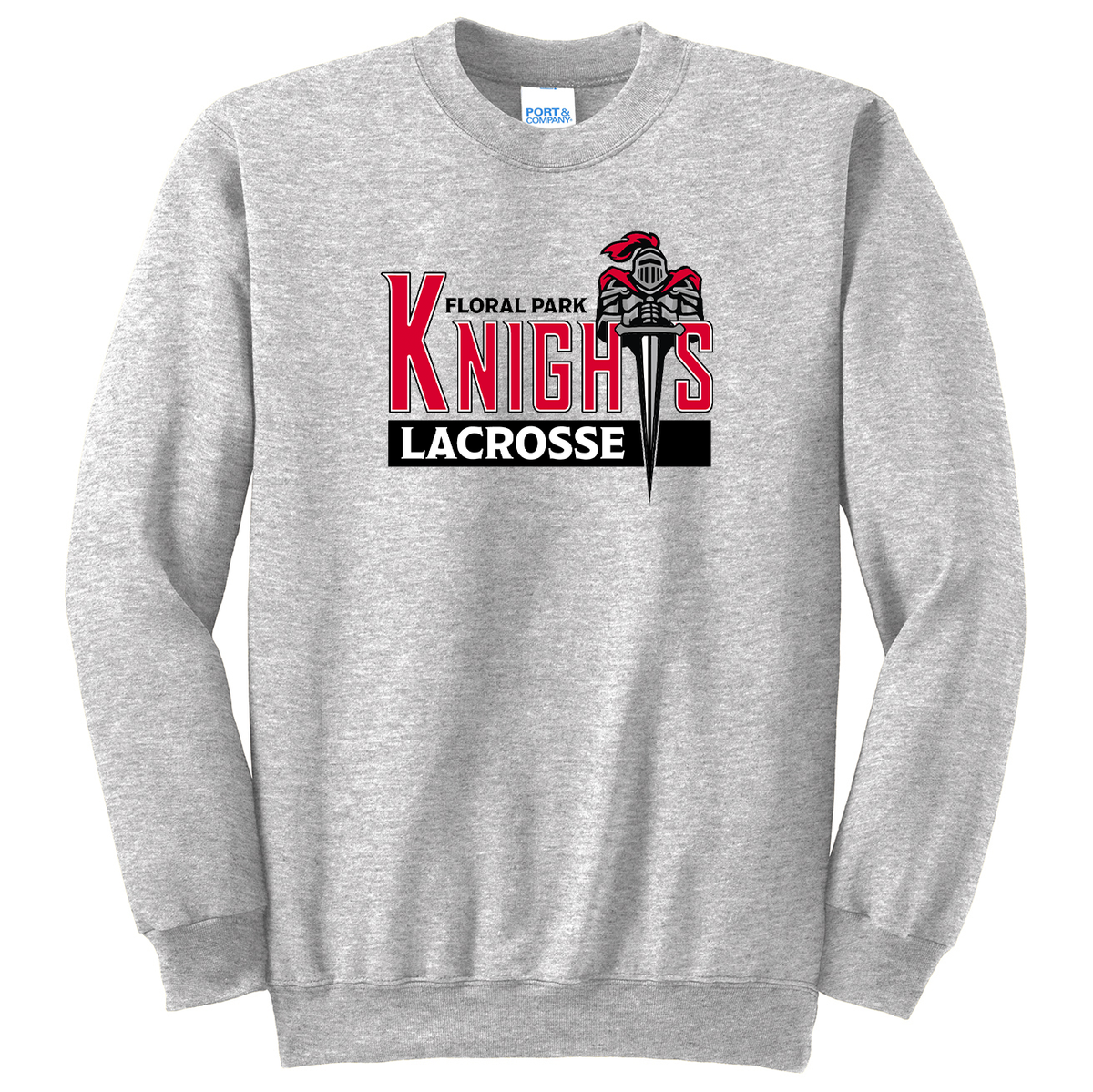 Floral Park Lacrosse Crew Neck Sweater