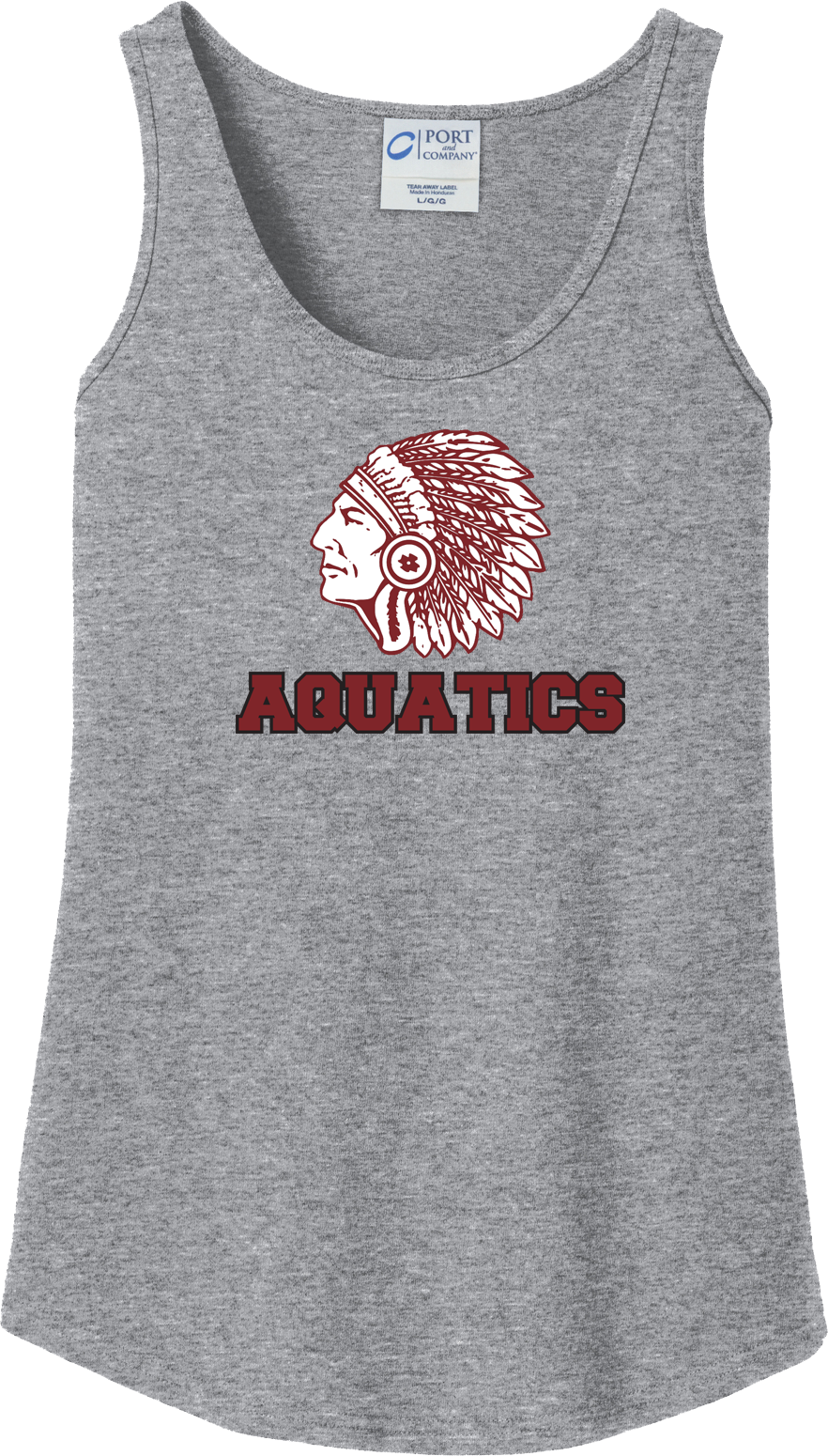 Farmington Aquatics Women's Athletic Heather Tank Top