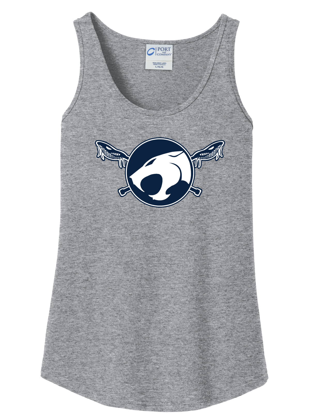 Reitz Lacrosse Heather Grey Women's Tank Top