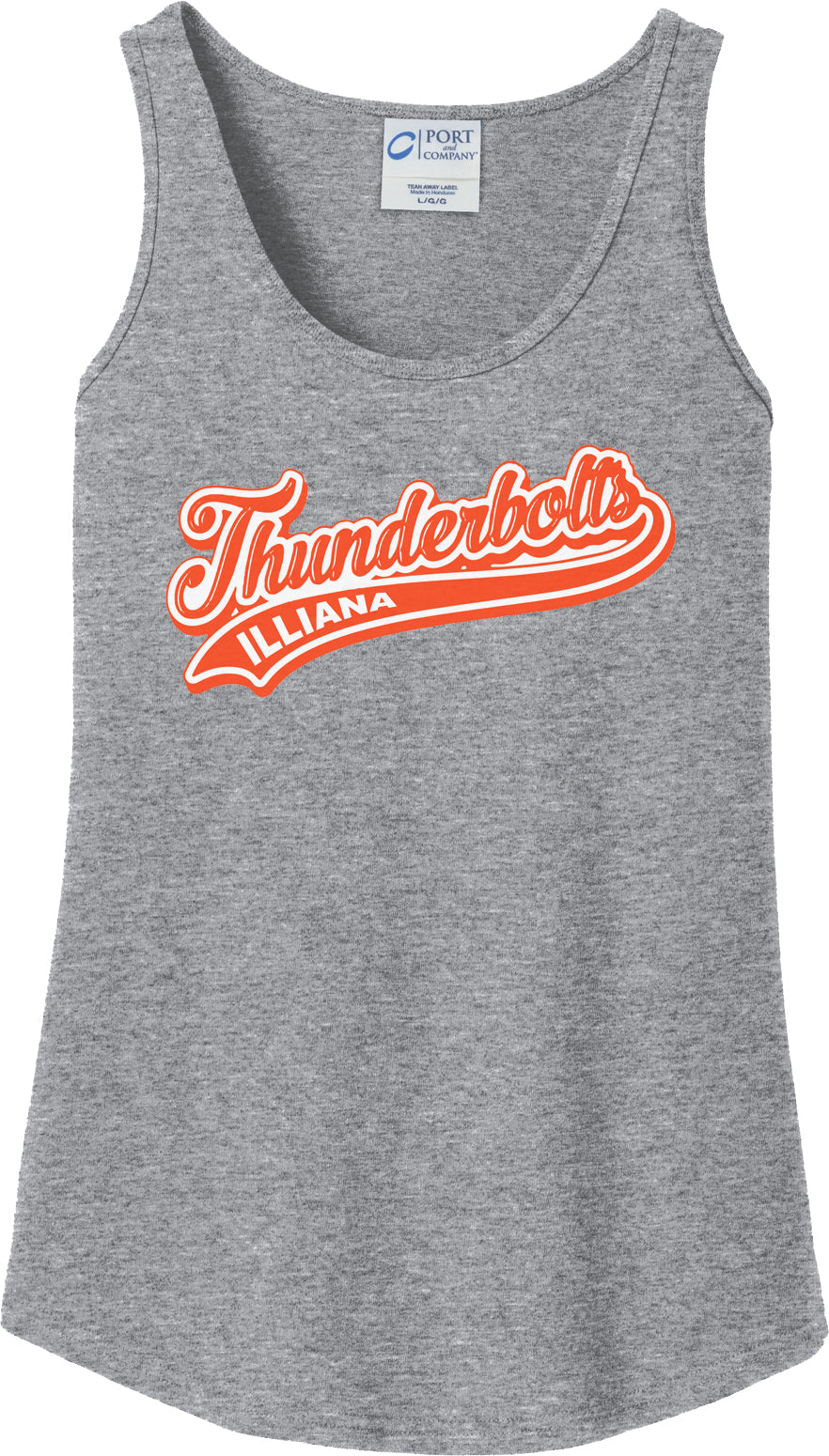 Illiana Thunderbolts Athletic Heather Women's Tank Top