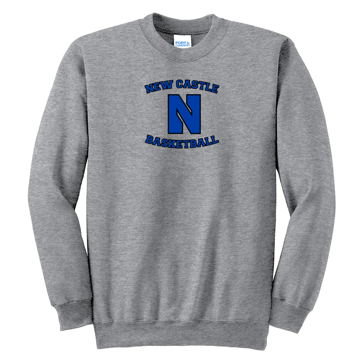 New Castle Basketball Crew Neck Sweater