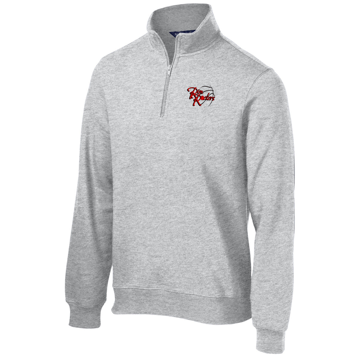 Rim Rockers Basketball 1/4 Zip Fleece