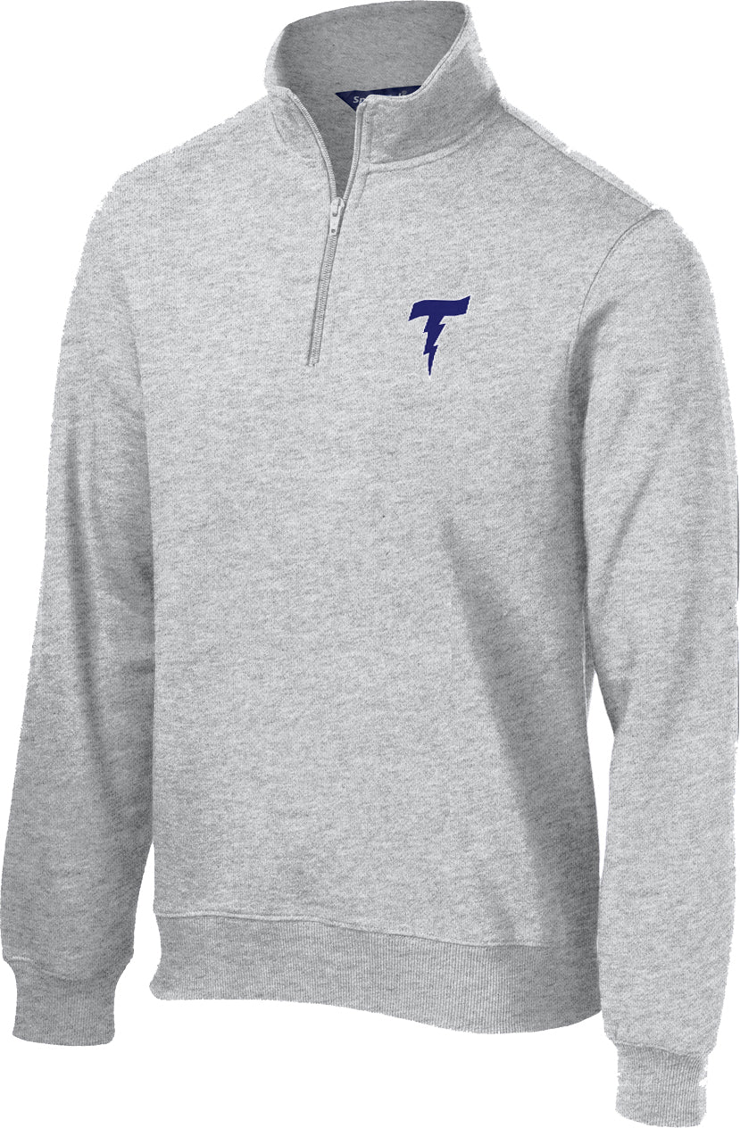 Illiana Thunderbolts Athletic Heather 1/4 Zip Fleece