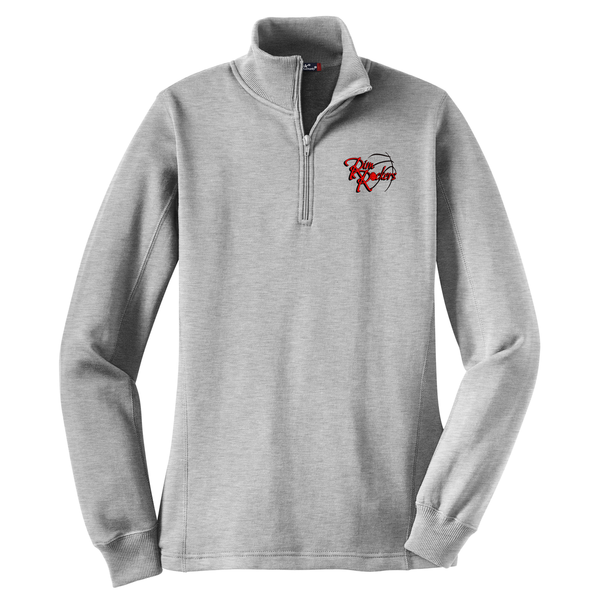Rim Rockers Basketball  Women's 1/4 Zip Fleece